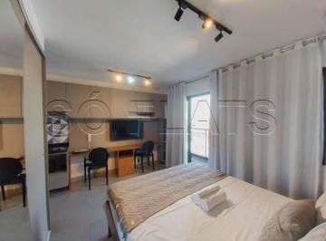 Apartamento · 26m² · 1 Quarto · Flat em Indianópolis, São Paulo/SP de 26m² 1 quartos para locação R$ 3.999,00/mes