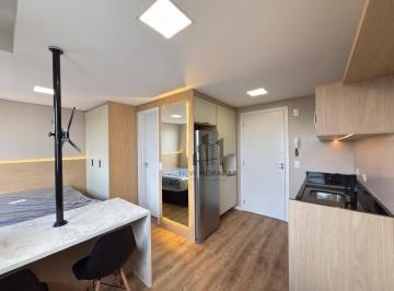 91f893c1963e75ba8d5ffb607e582bebc9d08c9e · Studio mobiliado para alugar, 23 m² - Novo Mundo - Curitiba/PR