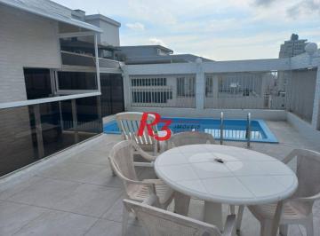 f58e6df9e089f0a3caa18eeec5347f66f6d5e146 · Cobertura à venda, 360 m² por R$ 2.234.000,00 - Ponta da Praia - Santos/SP
