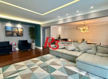 25c3b06ed9bd3d8cc5ad7160e0fc3ea9cb733ee1 · Apartamento à venda, 206 m² por R$ 1.800.000,00 - Aparecida - Santos/SP