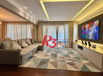 26fe3c4255410c2967f4c408b7783891b90c2e5b · Apartamento com 4 dormitórios à venda, 206 m² por R$ 1.800.000,00 - Aparecida - Santos/SP