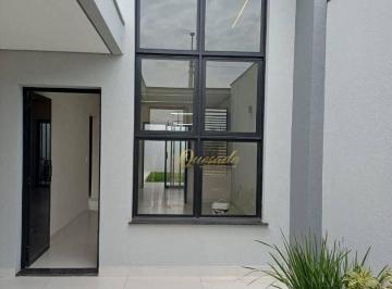 0e1d08ca7c9b648914149fdef9c2f1e5ca2c82cf · Casa térrea nova, a venda, 3 dormitórios, 1 suíte, área gourmet, quintal, jardim Bom Sucesso, Indaia