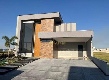 478bd15b114b7f7ed748754b486d498f5f4c5ea5 · Linda casa térrea nova, a venda, 3 suítes, piscina, escritório, condomínio Maria Cândida, Indaiatuba