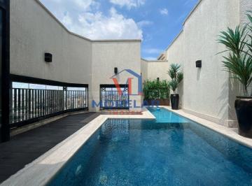 Apartamento · 320m² · 3 Quartos · 6 Vagas · Condomínio Orion - Cobertura com 3 suítes ( Porteira Fechada ) à venda, 320 m² por R$ 4.500.000 - Sa