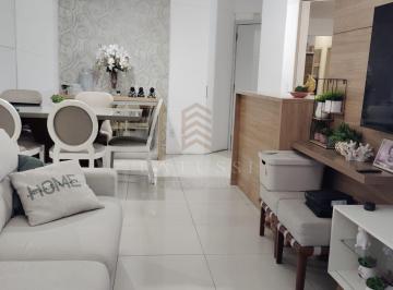 Apartamento · 77m² · 3 Quartos · 1 Vaga · Apartamento 03 dormitórios, sendo uma suíte, sacada com churrasqueira - Pedra Branca, Palhoça/SC
