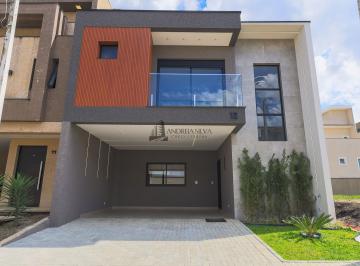 Casa · 144m² · 3 Quartos · 4 Vagas · Sobrado de alto padrão a venda, em condomínio fechado, no Caminho do Vinho, São José dos Pinhais