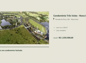Terreno · 1390m² · Lote em Condomínio à venda, Área Rural de Nova Lima - Nova Lima/MG