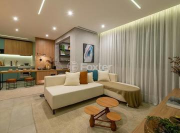 sala-de-estar-moderna-e-aconchegante-com-sofa-branco-e-decoracao-clean.jpeg · Apartamento, 2 dormitórios, 54.35 m², em Butantã