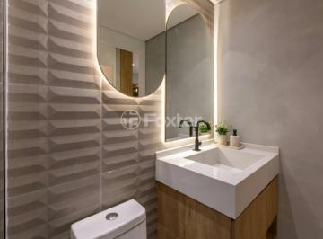 banheiro-com-pia-e-vaso-sanitario-branco · Apartamento, 2 dormitórios, 121.2 m², em Mooca