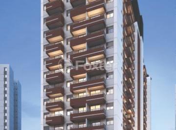 predio-moderno-com-fachada-de-vidro-e-varanda · Apartamento, 1 dormitórios, 28.05 m², em Perdizes