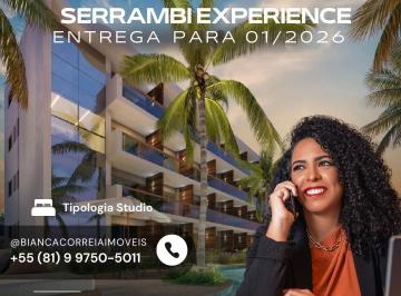 Apartamento de 1 quarto, Ipojuca · Flat à venda em condomínio pé na areia | Entrega no primeiro semestre de 2026