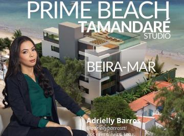 Apartamento de 1 quarto, Tamandaré · Apartamento em Carneiros | Oportunidade beira-mar em Tamandaré no Prime Beach 