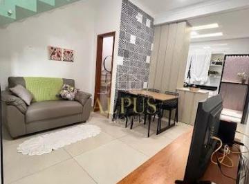 Casa · 122m² · 2 Quartos · 2 Vagas · Sobrado à venda, 122 m² por R$ 440.000,00 - Balneário Maracanã - Praia Grande/SP