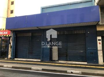 Comercial · 159m² · Salão comercial para locação no bairro Centro de Campinas