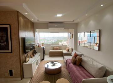 Apartamento de 3 quartos, Salvador · Deslumbrante Ap. COND. BRISAS 3/4 2suítes 79m² lavabo reike porcelanato 1vg