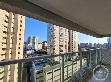 Foto 01 · Apartamento para locação na Ponta da Praia: 1 quarto, 2 salas, 1 banheiro, 1 vaga, 48m² em Santos-SP