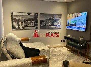 Apartamento · 70m² · 2 Quartos · 1 Vaga · Flat com ótimo preço no bairro Moema. Confira!