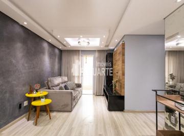 Apartamento · 73m² · 3 Quartos · 1 Vaga · Jardim Sabará: Apartamento com 73 m² com 3 dormitórios sendo 1 suíte, garagem.