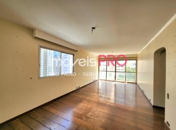 Apartamento · 160m² · 3 Quartos · 3 Vagas · Apartamento locacao em Moema Passaros fora da rota com 160m2, 4 dorms, 1 suite, 3 vagas e varanda