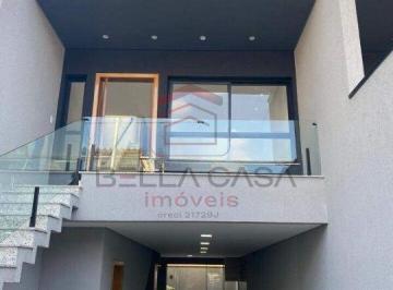 Casa · 144m² · 3 Quartos · 4 Vagas · Sobrado Novo à venda, 3 Dormitórios, 1 suíte, 4 vagas - Vila Carrão