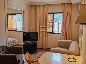 Apartamento · 30m² · 1 Quarto · 1 Vaga · Flat disponível para locação próximo a FDC, Shopping Vila Olímpia e Sociedade Hípica.