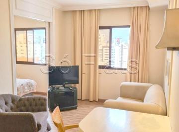 Apartamento · 30m² · 1 Quarto · 1 Vaga · Flat disponível para locação próximo a FDC, Shopping Vila Olímpia e Sociedade Hípica.