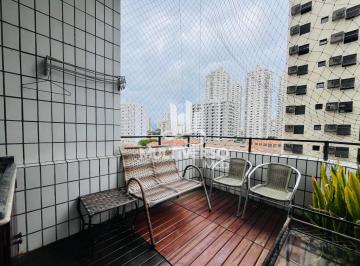 Apartamento · 86m² · 1 Quarto · 1 Vaga · Apartamento Duplex em Ponta da Praia, Santos – 1 Suíte, 1 Quarto, Vista Mar