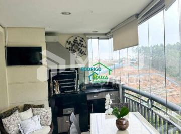 75b94ae3657ead39df98caf6b4ac44cf682abf10 · Apartamento com 3 dormitórios à venda, 122 m² por R$ 1.620.000,00 - Tamboré - Santana de Parnaíba/SP
