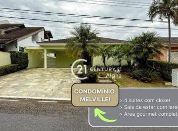 20cd4d0905b33ae5f3148304180613a5c699a19f · Casa com 4 dormitórios para alugar, 350 m² por R$ 22.000,00/mês - Residencial Melville - Santana de