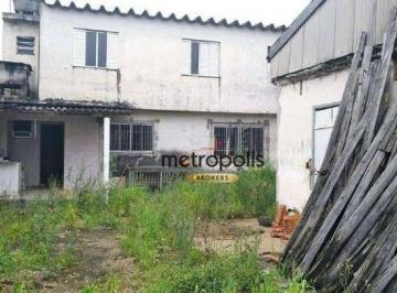 Terreno · Terreno à venda, 250 m² por R$ 600.000,00 - Parque Erasmo Assunção - Santo André/SP