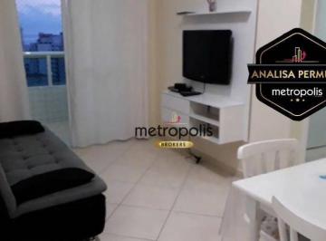 Sala · Apartamento à venda, 51 m² por R$ 350.000,00 - Aviação - Praia Grande/SP