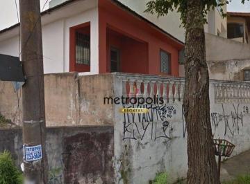 Fachada · Terreno à venda, 201 m² por R$ 430.000,00 - Vila Bartira - Santo André/SP