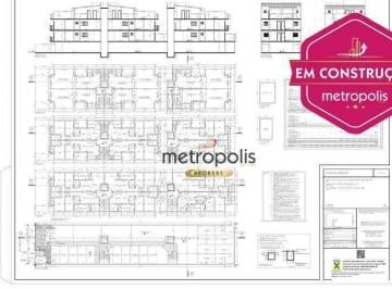 Em construção · Cobertura com 2 dormitórios à venda, 117 m² por R$ 670.001,00 - Santa Maria - Santo André/SP