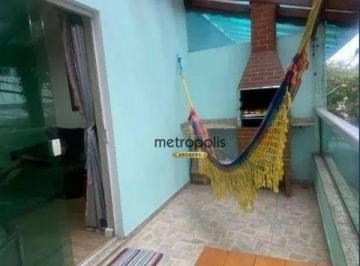 Varanda · Sobrado à venda, 103 m² por R$ 540.000,00 - Vila Valparaíso - Santo André/SP