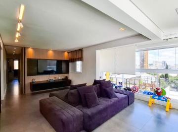 Apartamento · 139m² · 3 Quartos · 4 Vagas · Apartamento 3 suítes mobiliado com 4 vagas em Jardim, Santo André