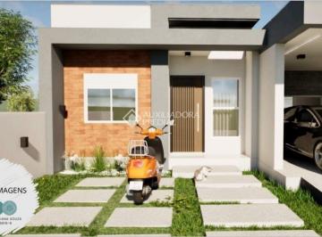 Casa · 85m² · 2 Quartos · Casa 2 quartos nova localizada bairro dom Feliciano