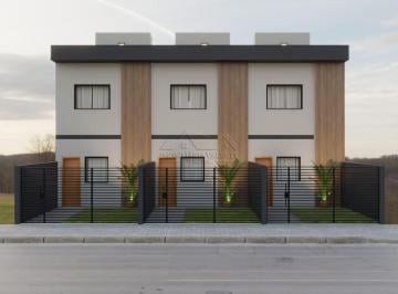 Casa · 48m² · 2 Quartos · 1 Vaga · Novos sobrados no Pinheirinho com 2 quartos, churr