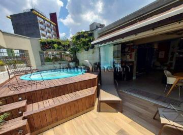 Apartamento · 196m² · 4 Quartos · 3 Vagas · COBERTURA DUPLEX PINHEIROS 4 DORMITÓRIOS 3 VAGAS