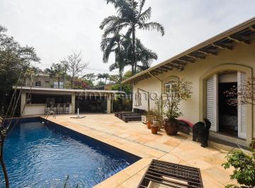 Casa · 413m² · 4 Quartos · 4 Vagas · CASA TÉRREA ALTO DE PINHEIROS 4 DORMITÓRIOS 3 SUÍTES