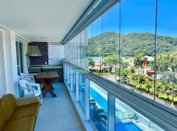Apartamento de 2 quartos, Bertioga · Lindo Apartamento Mobiliado Vista Mar e canal "Pé na Areia" - Centro em Bertioga