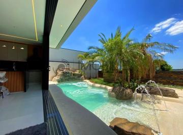Foto 01 · Incrível Sobrado em Condomínio à Venda em Indaiatuba-SP, Jardins Di Roma, Piscina com Praia e Elevad