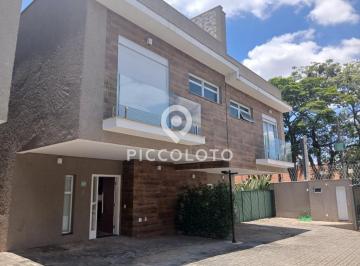 Casa · 173m² · 3 Quartos · 2 Vagas · Sobrado à venda e para alugar em Campinas, Parque Taquaral, com 3 suítes, com 173 m²