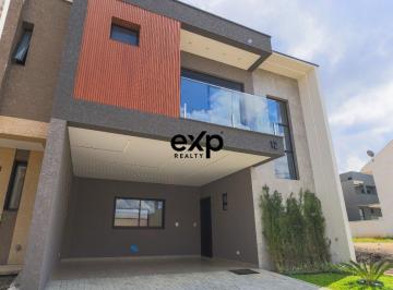 Casa · 144m² · 3 Quartos · 4 Vagas · Sobrado a venda, em condomínio fechado, no Caminho do Vinho, São José dos Pinhais