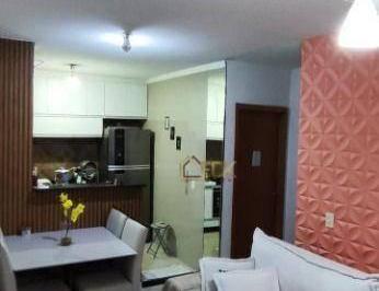 ac22287751e16f84fcb2f6d26b271b0670611989 · Apartamento com 2 dormitórios à venda, 46 m² por R$ 218.000,00 - Parque Senhor do Bonfim - Taubaté/S