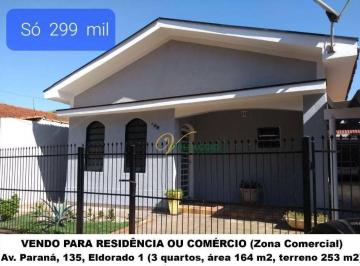 0d4e664fde90b7541af7c9ce6ae0f61826607460 · Casa com 3 dormitórios à venda, 164 m² por R$ 299.000,00 - Eldorado - São José do Rio Preto/SP
