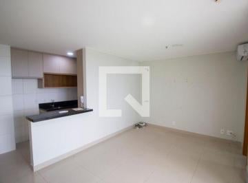 Sobre o imóvel: Belíssima kitnet com ar condicionado, cooktop e armários complet · Apartamento para Aluguel - Águas Claras, 1 Quarto,  37 m² - Brasília