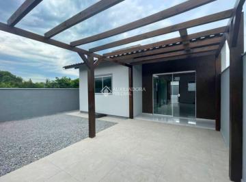 Casa · 135m² · 2 Quartos · 1 Vaga · Casa de construção nova à venda na Passagem do Maciambu - Palhoça/SC