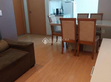 Apartamento · 41m² · 2 Quartos · 1 Vaga · Lindo apartamento semi-mobiliado, porcelanato das áreas frias e laminado nos dois quartos