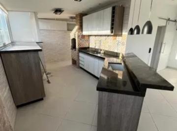 Apartamento · 160m² · 3 Quartos · 1 Vaga · COBERTURA - 3 DORMITÓRIOS , 1 SUITE , 1 SALA , 2 BANHEIROS , 1 VAGA DE GARAGEM - VILA ALZIRA - SANTO