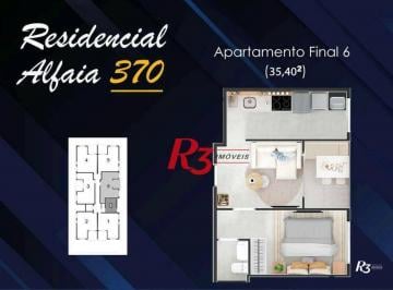 bd880aa72e3e85b8b7e5b16a25ec76eb2d9c4e1c · Apartamento à venda, 35 m² por R$ 320.000,00 - Aparecida - Santos/SP